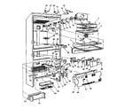 Kenmore 5648761980 cabinet (m) parts 2 diagram