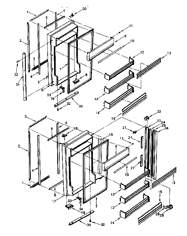 Door parts (r)