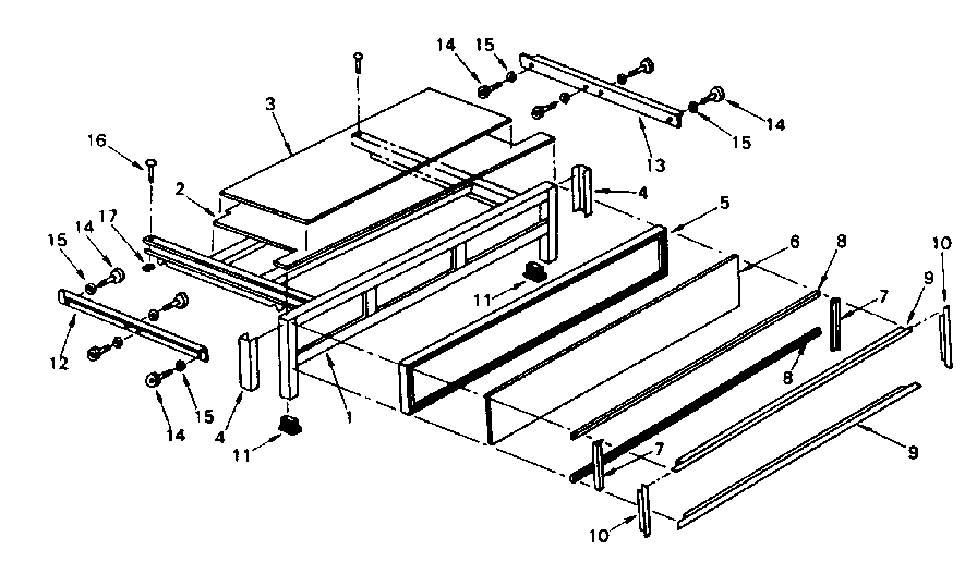 Step stool parts