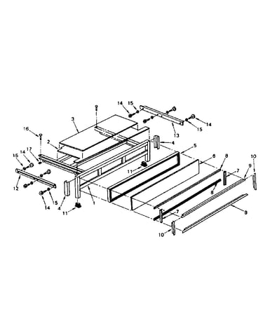Step stool parts