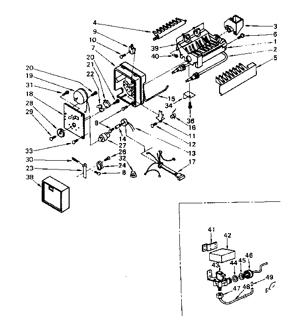 Ice maker parts