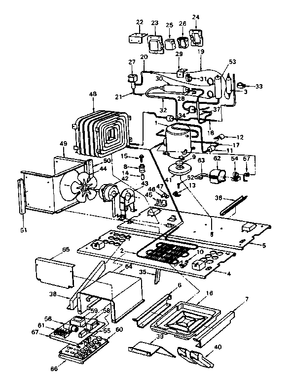Cooling unit parts