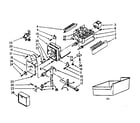 Kenmore 2538367711 ice maker parts diagram