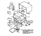 Kenmore 5649947710 cabinet parts diagram