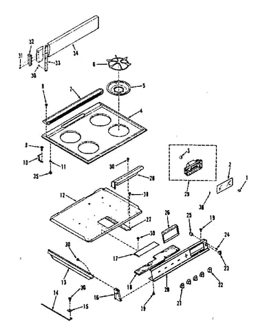 Main top section