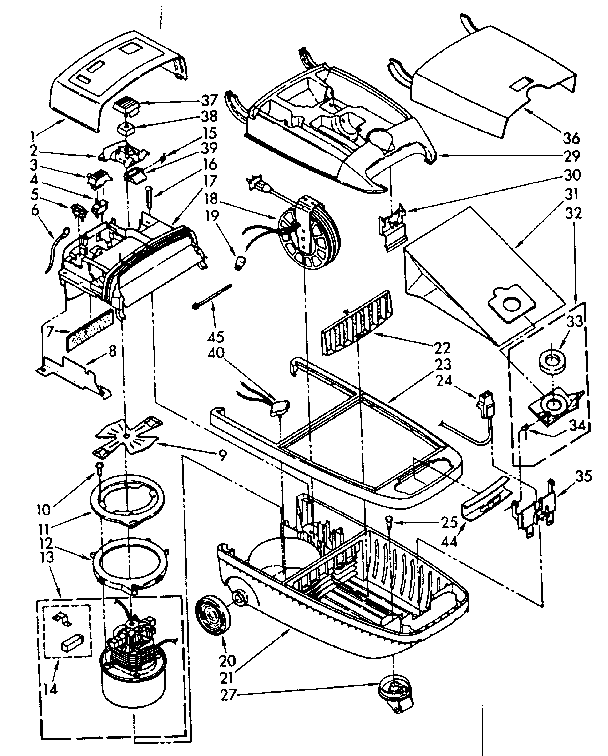 Vacuum cleaner parts