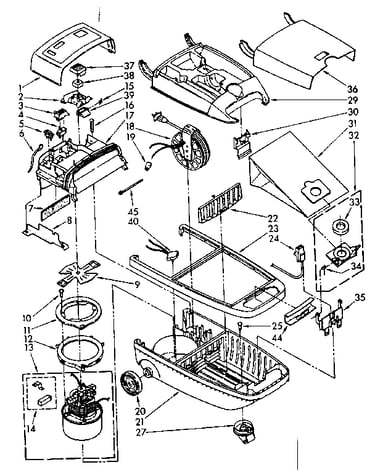 Vacuum cleaner parts