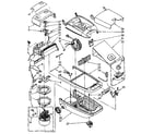 Kenmore 1162643583 vacuum cleaner parts diagram