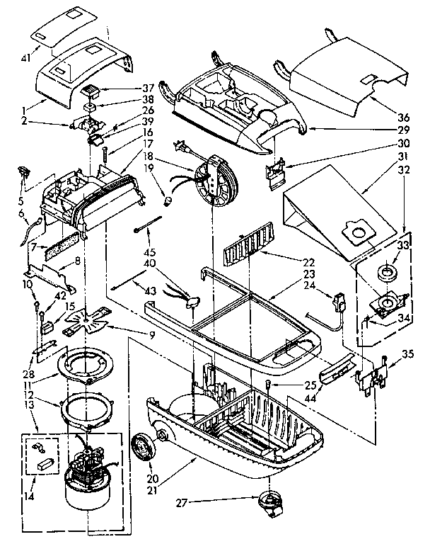 Vacuum cleaner parts