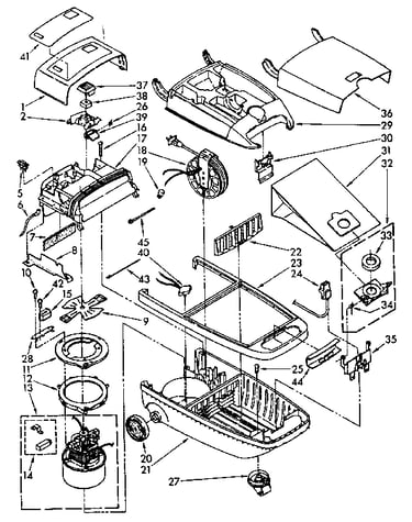 Vacuum cleaner parts