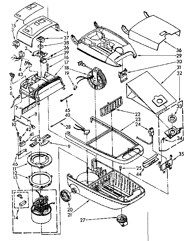 Vacuum cleaner parts
