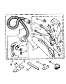 Hose and attachment parts