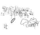 Craftsman 917299762 transmission - ground drive diagram