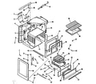 Kenmore 9116158710 body section diagram