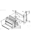 Freezer door parts