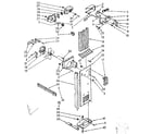 Kenmore 1068579230 air flow and control parts diagram