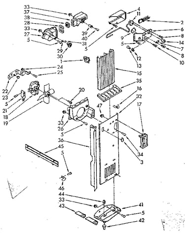 Air flow and control parts