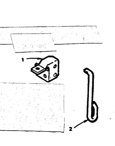 Mower lift bracket and list link replacement kit 110095x