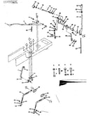 Mower lift bracket and lift link replcmt kit 110095x