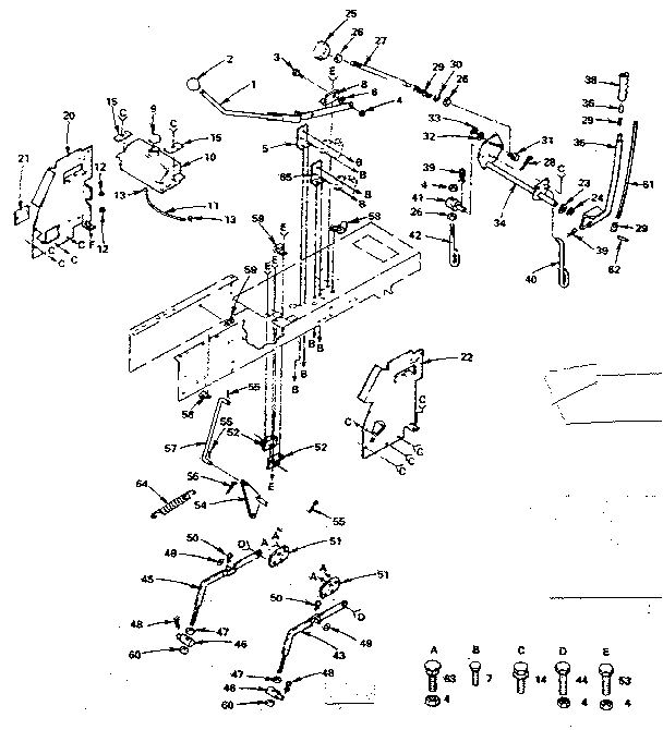 Lift adjustment