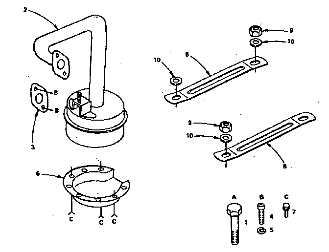 Muffler kit 109382x