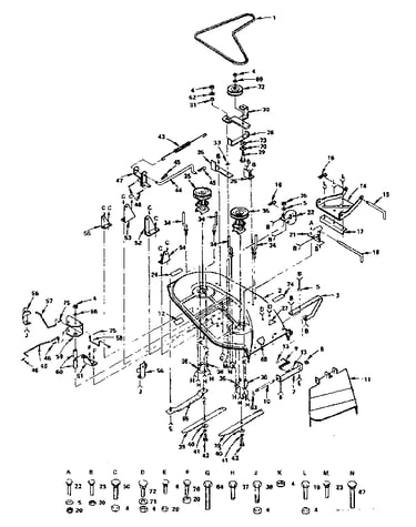 38" mower