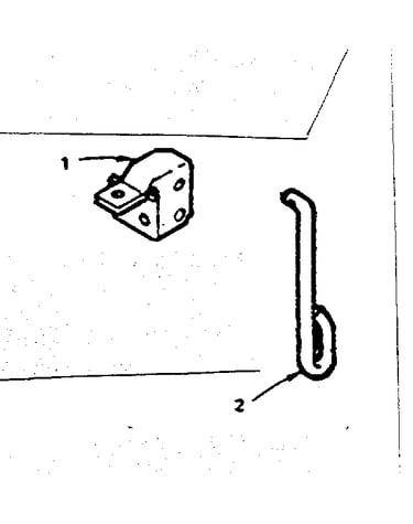 Mower lift bracket and lift link replacement kit 110095x