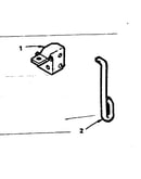 Mower lift bracket and lift link replacement kit 110095x