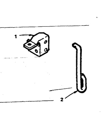Mower lift bracket and lift link replacement kit 110095x