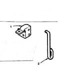 Mower lift bracket and lift link replacement kit 110095x