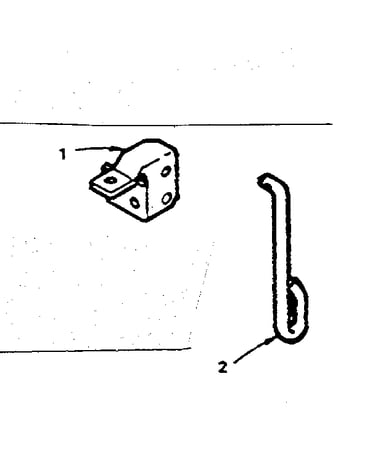 Mower lift bracket and lift link replacement kit 110095x