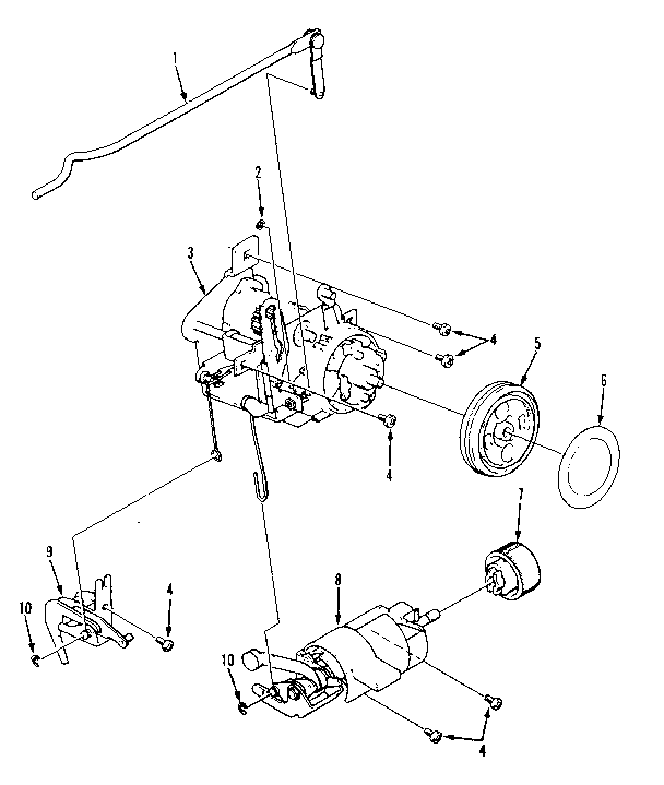 Zigzag guide assembly