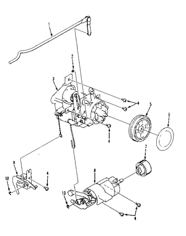 Zigzag guide assembly