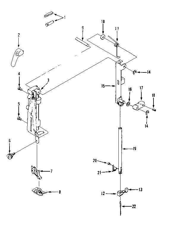 Presser bar assembly