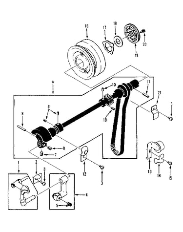 Take up lever assembly
