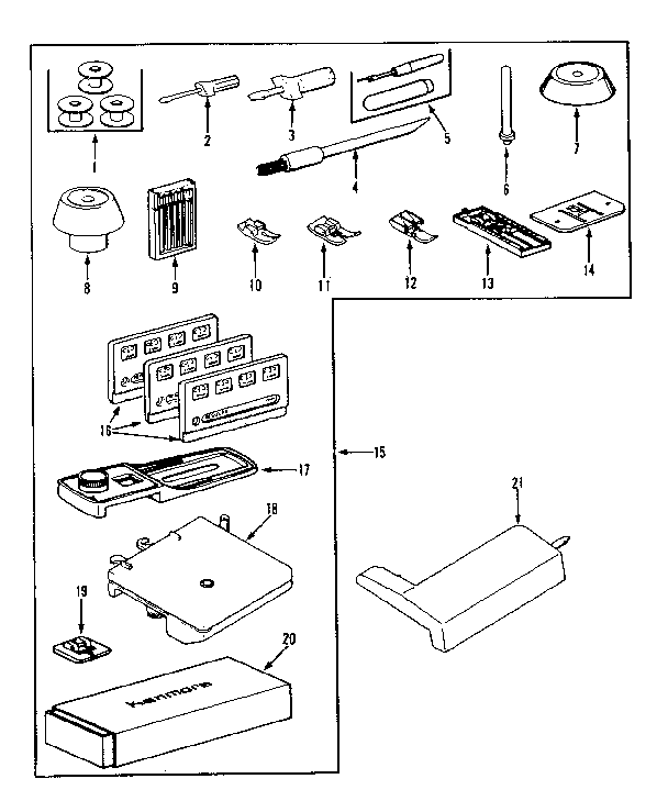 Attachment parts