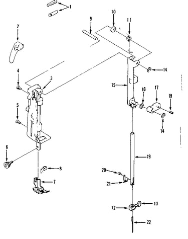 Presser bar assembly