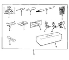 Kenmore 1581255181 attachment parts diagram