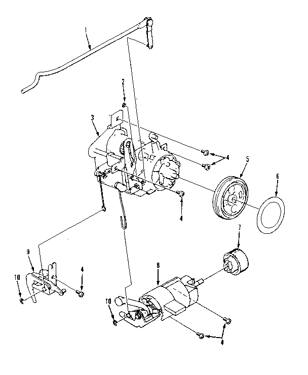 Zigzag guide assembly