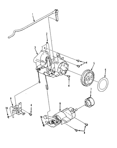 Zigzag guide assembly