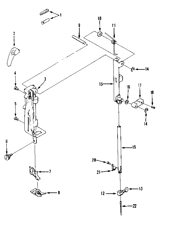 Presser bar assembly