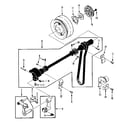 Kenmore 1581450280 take up lever assembly diagram