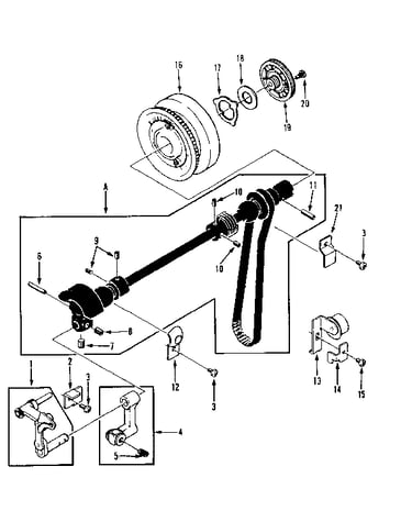 Take up lever assembly