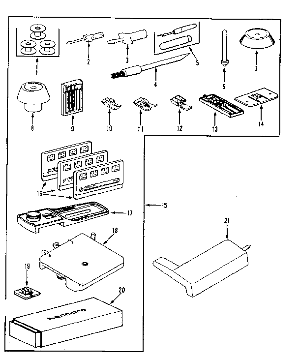 Attachment parts