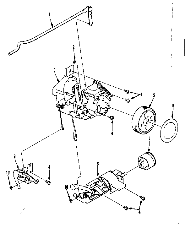 Zigzag guide assembly