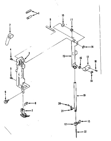 Presser bar assembly