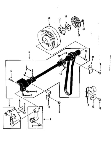 Take up lever assembly