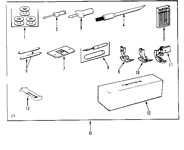 Attachment parts