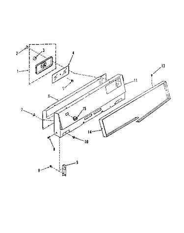 Backguard section