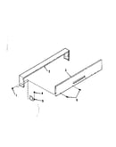 Backguard section